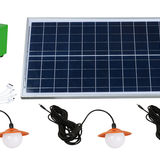 20 Watt Solar LED Battery Backup System